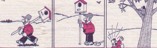Don Celes y la casa para pájaros